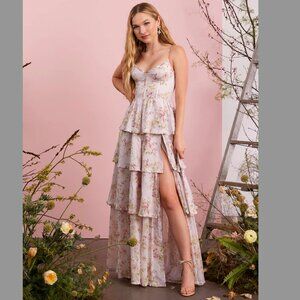 V. Chapman Caterina Dress, Pink Rose, 4